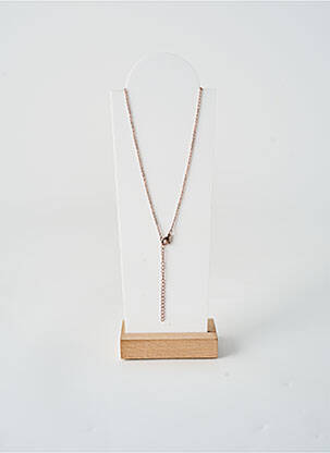 Collier fermeture fermoir mousqueton or TATA GISELE femme