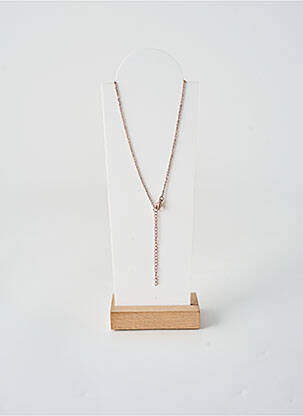 Collier fermeture fermoir mousqueton or TATA GISELE femme
