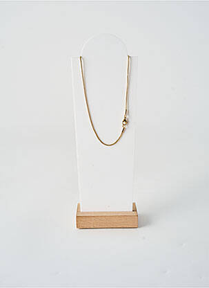 Collier fermeture fermoir mousqueton or TATA GISELE femme