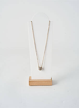 Collier fermeture fermoir mousqueton or TATA GISELE femme