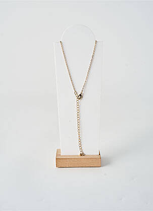 Collier fermeture fermoir mousqueton or TATA GISELE femme