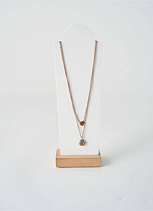 Collier fermeture fermoir mousqueton or TATA GISELE femme