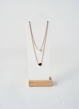 Collier fermeture fermoir mousqueton or TATA GISELE femme