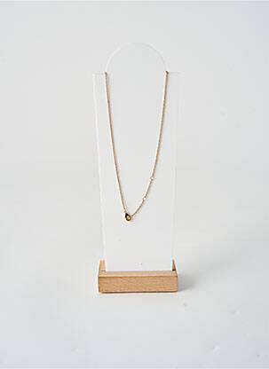Collier fermeture fermoir mousqueton or TATA GISELE femme