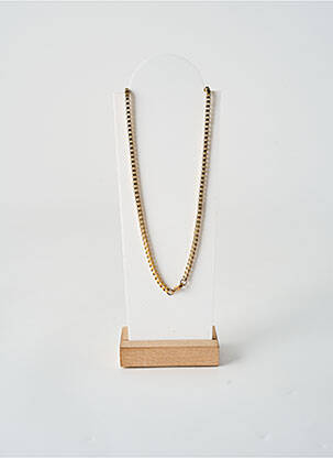 Collier fermeture fermoir mousqueton or TATA GISELE femme
