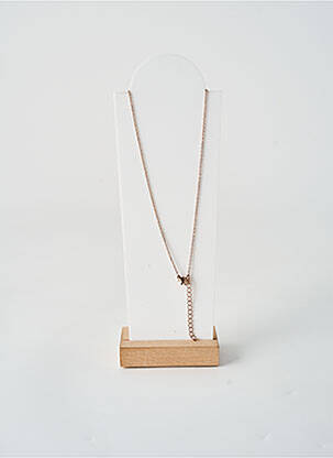 Collier fermeture fermoir mousqueton or TATA GISELE femme