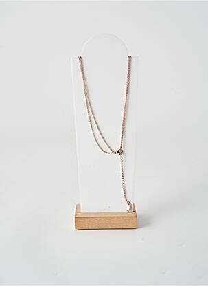 Collier fermeture fermoir mousqueton or TATA GISELE femme