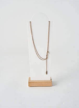 Collier fermeture fermoir mousqueton or TATA GISELE femme
