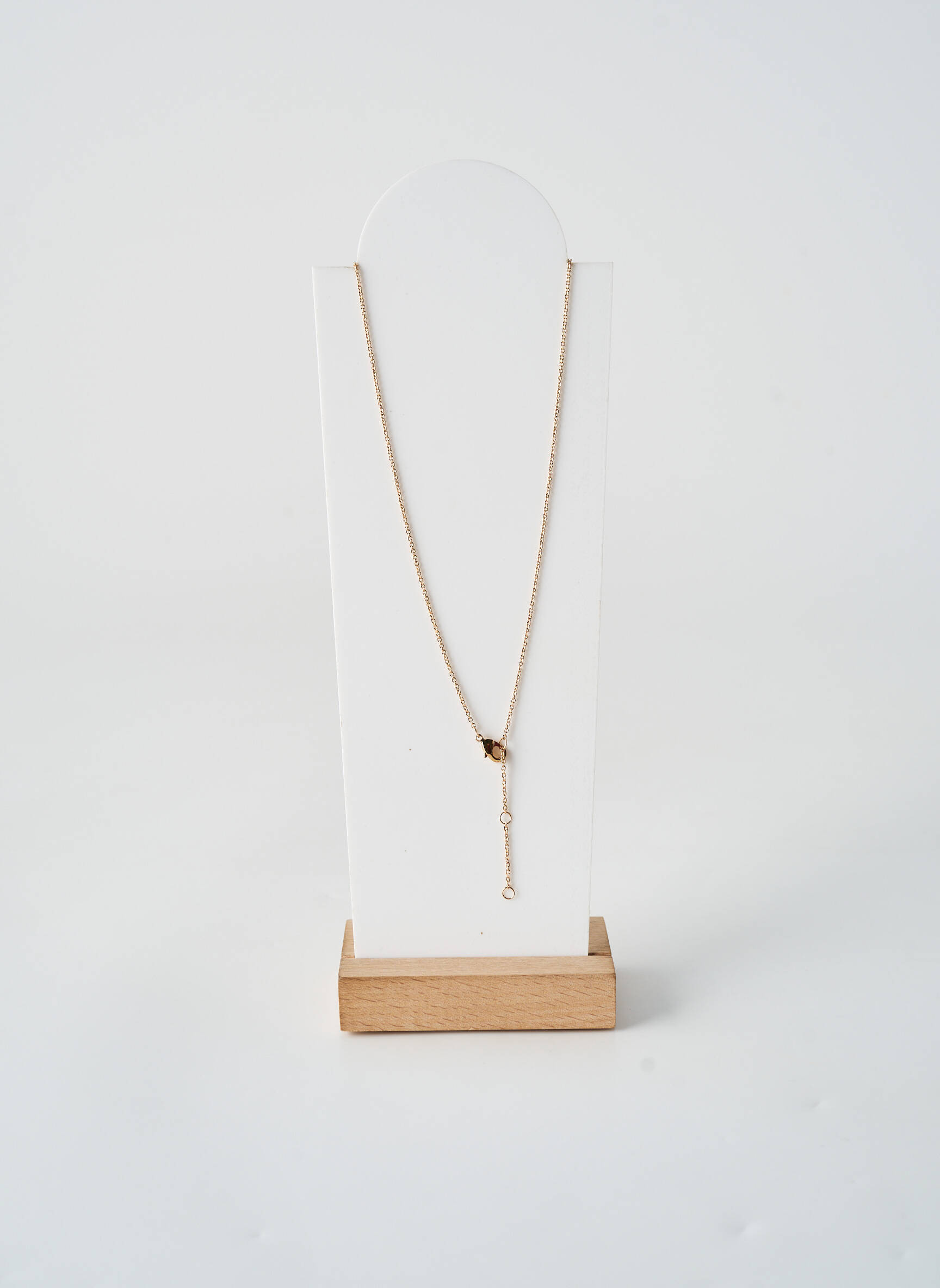 Collier ornement oxyde de zirconium or TATA GISELE femme