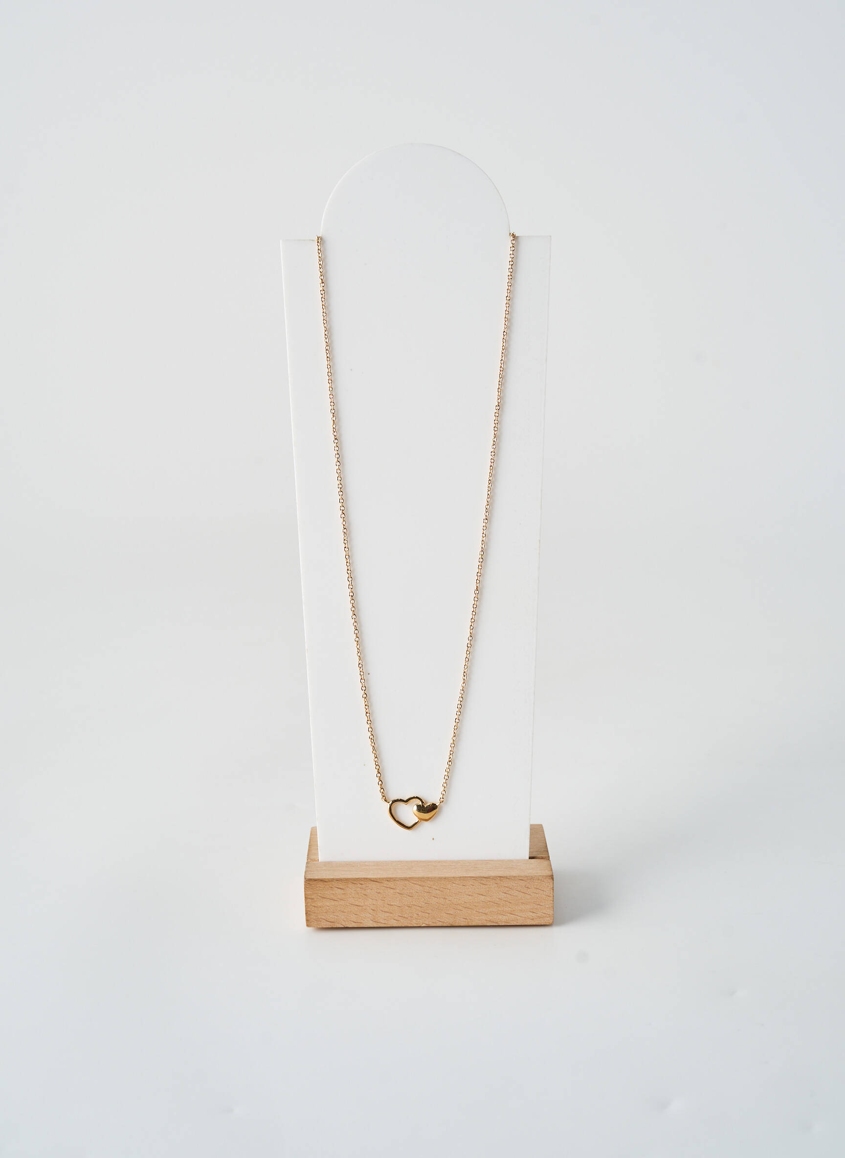 Collier fermeture fermoir mousqueton or TATA GISELE femme