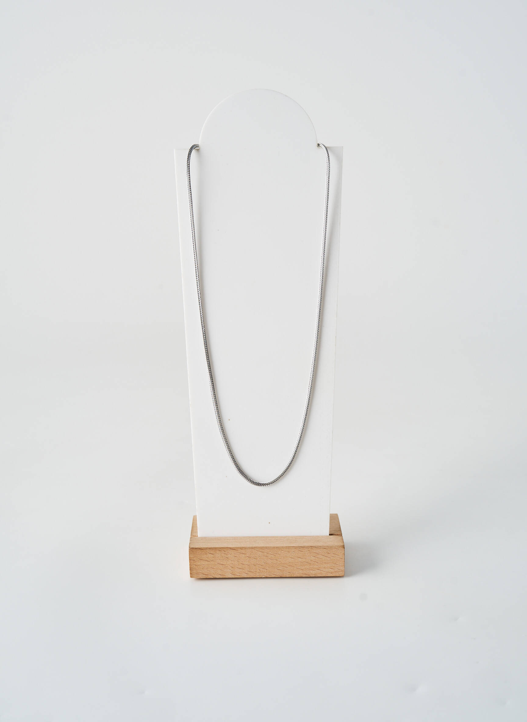 Collier fermeture fermoir mousqueton argent TATA GISELE femme