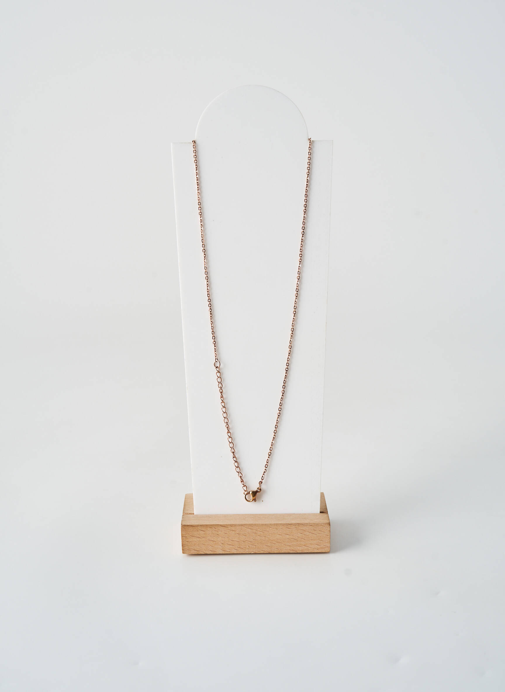 Collier fermeture fermoir mousqueton or TATA GISELE femme