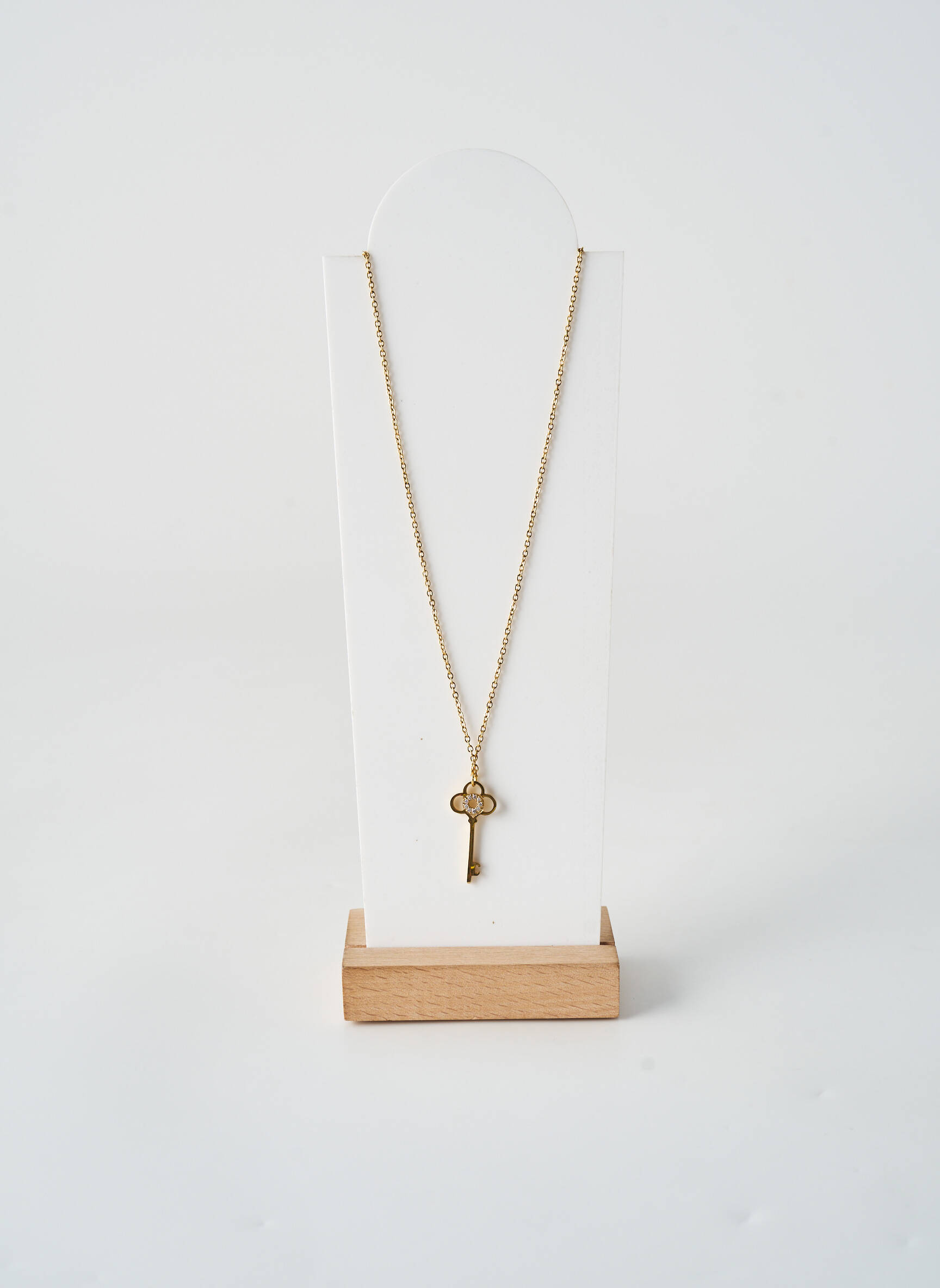 Collier fermeture fermoir mousqueton or TATA GISELE femme