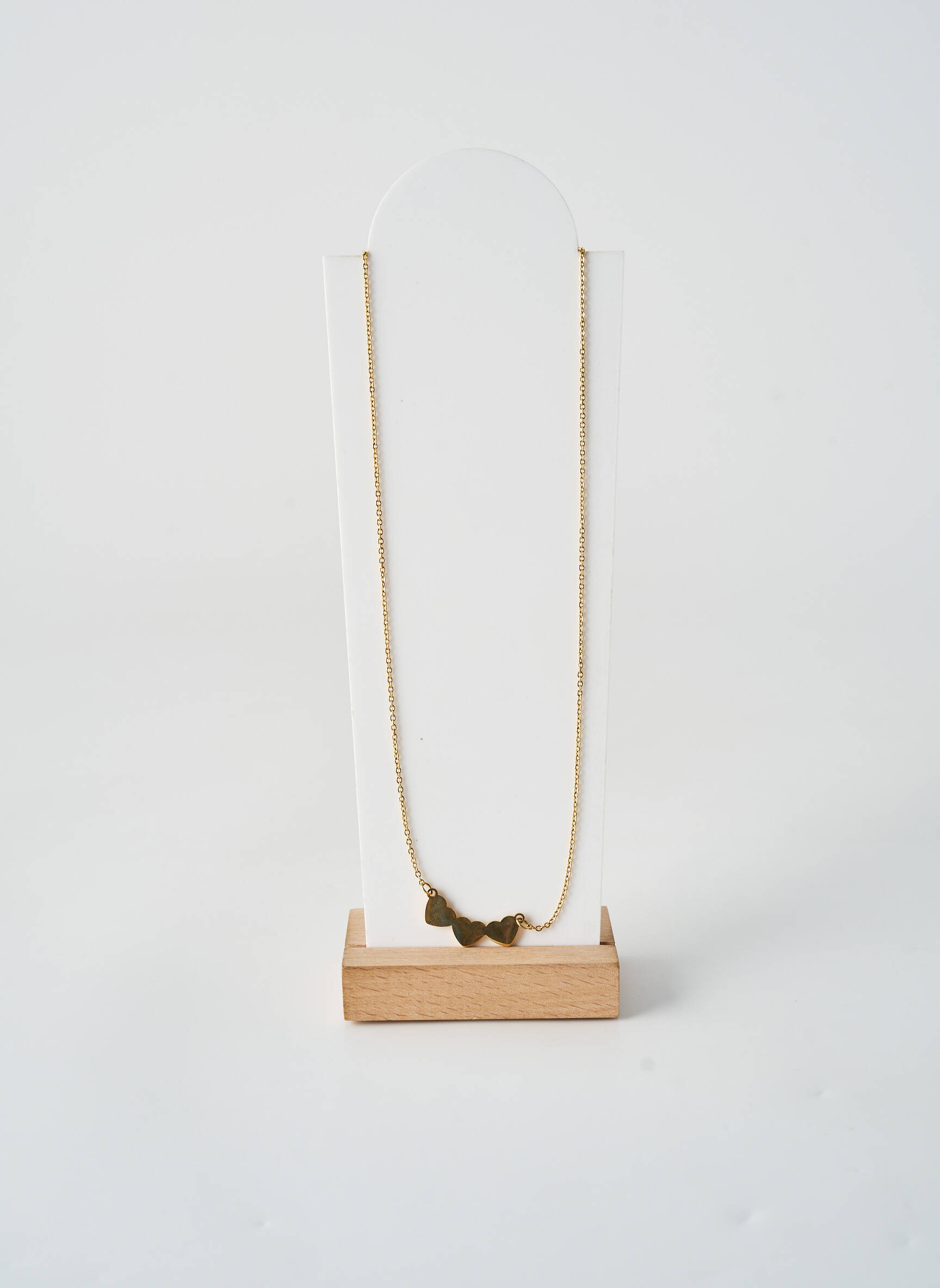 Collier fermeture fermoir mousqueton or TATA GISELE femme