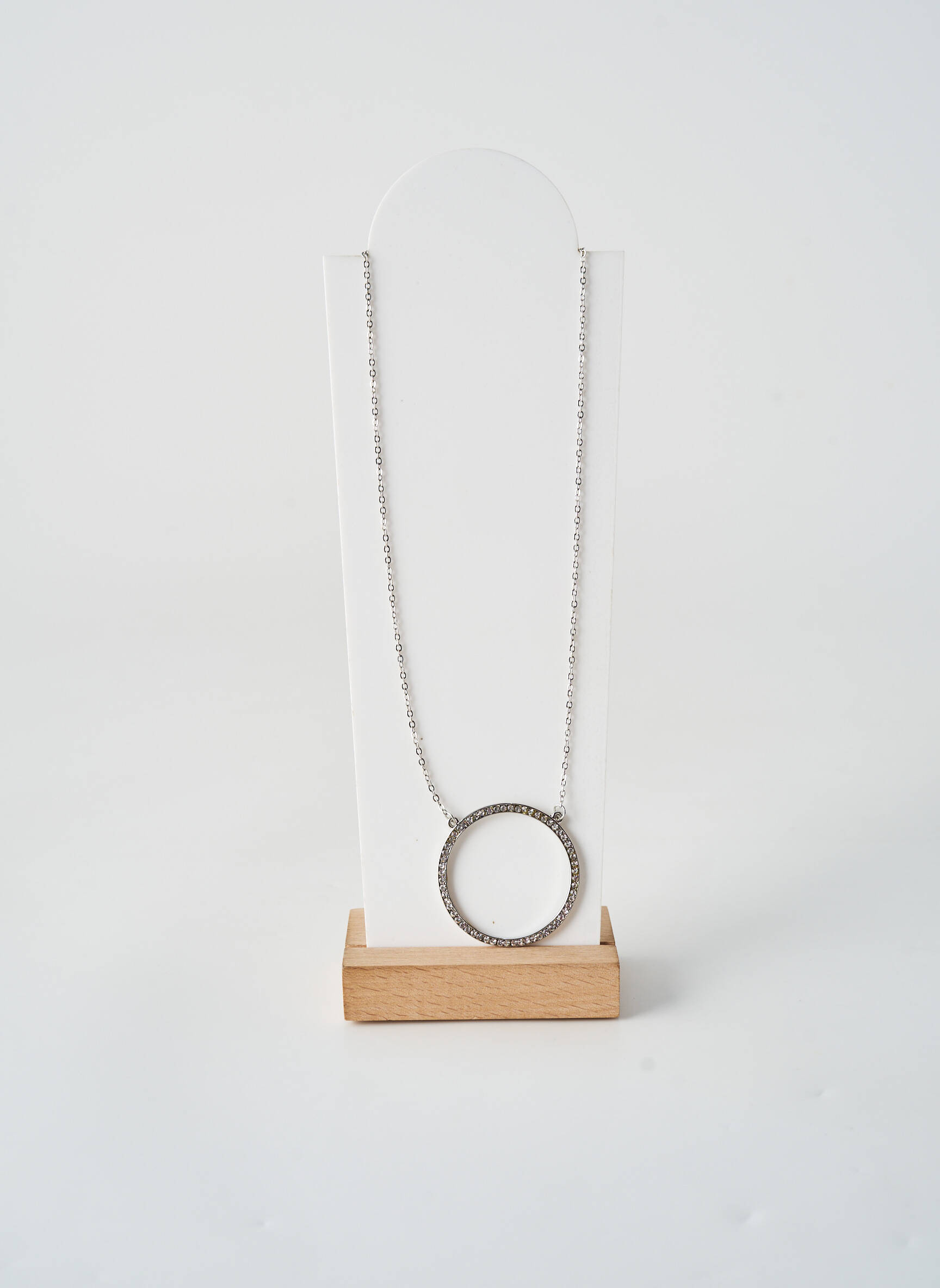 Collier fermeture fermoir mousqueton argent TATA GISELE femme