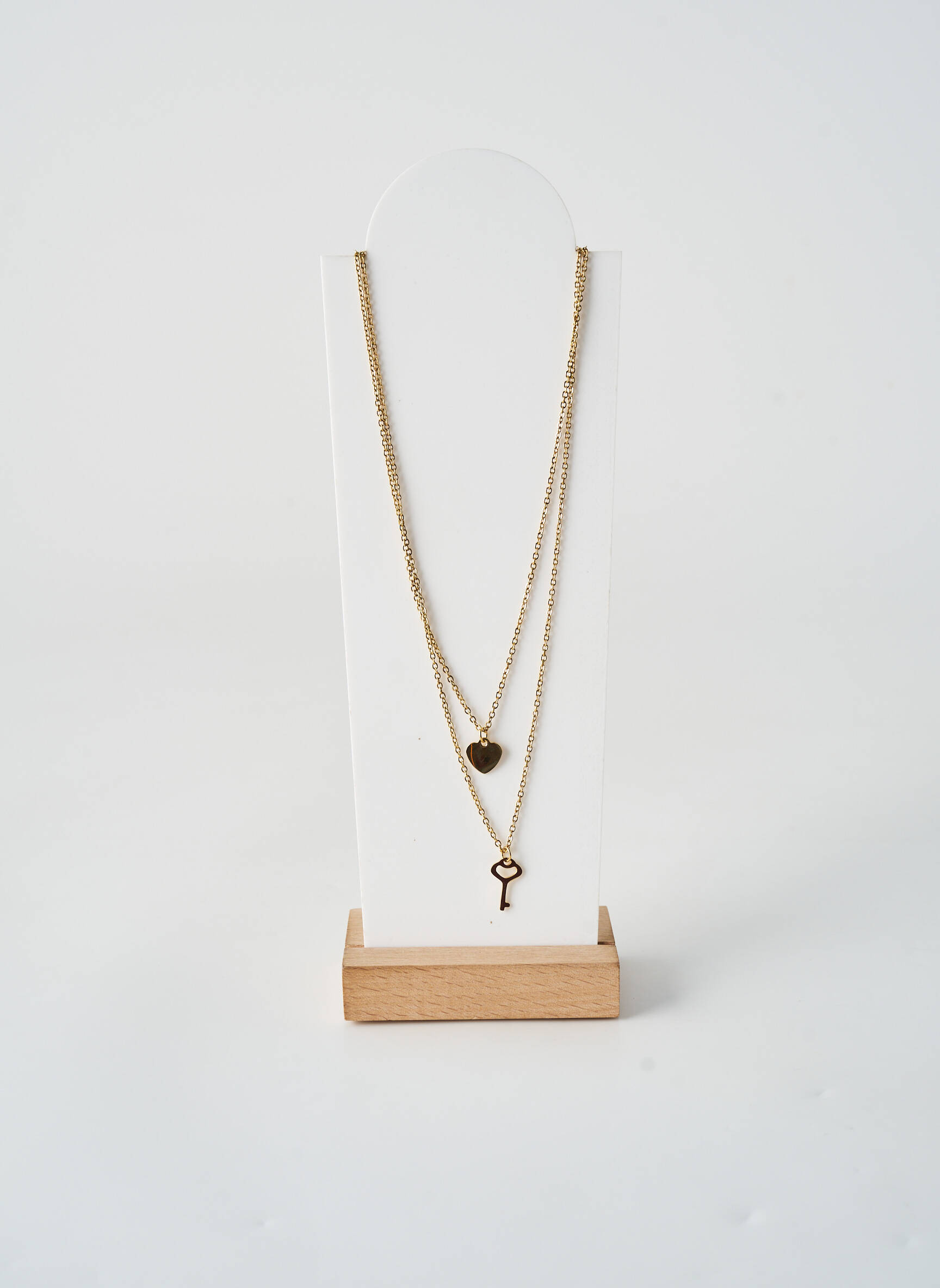 Collier fermeture fermoir mousqueton or TATA GISELE femme