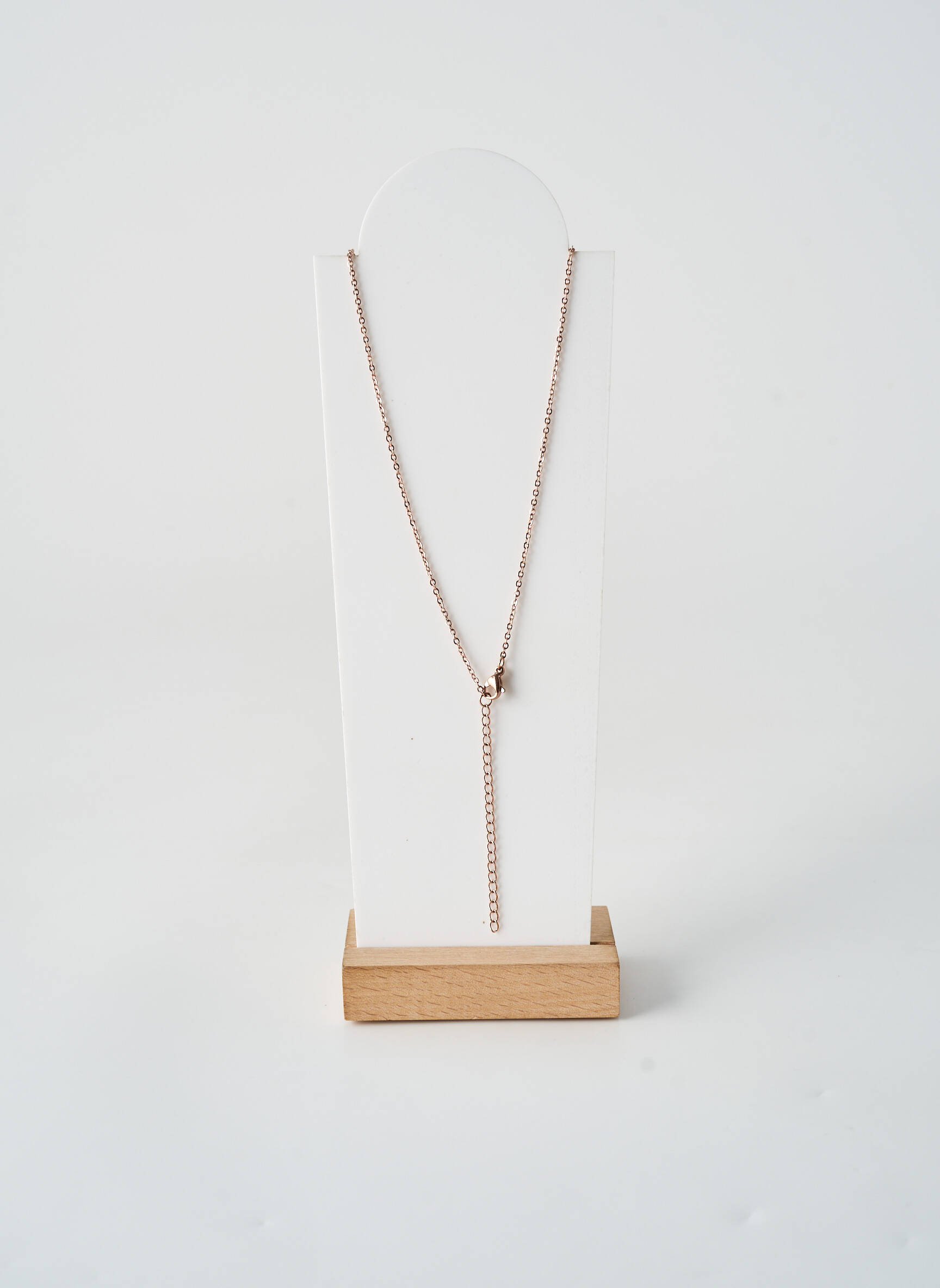 Collier fermeture fermoir mousqueton or TATA GISELE femme