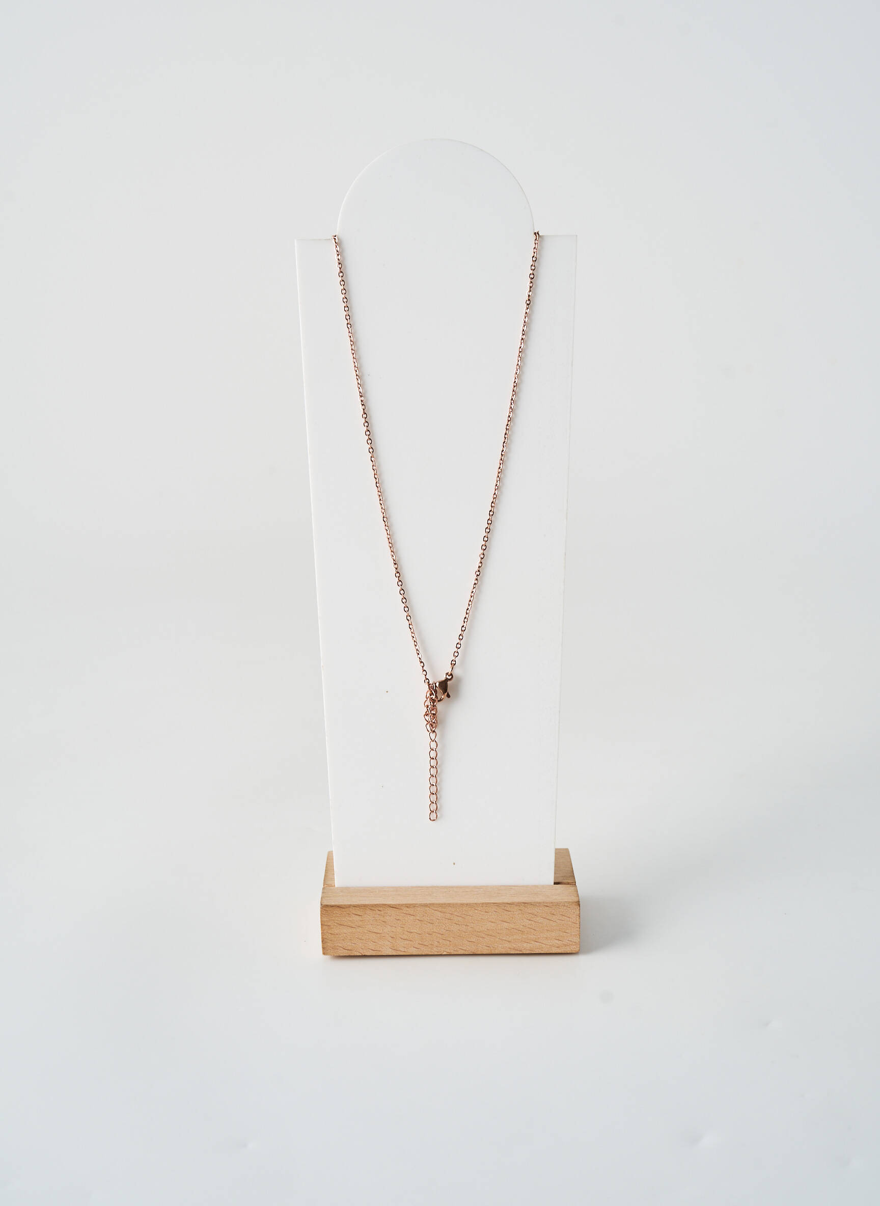Collier fermeture fermoir mousqueton or TATA GISELE femme
