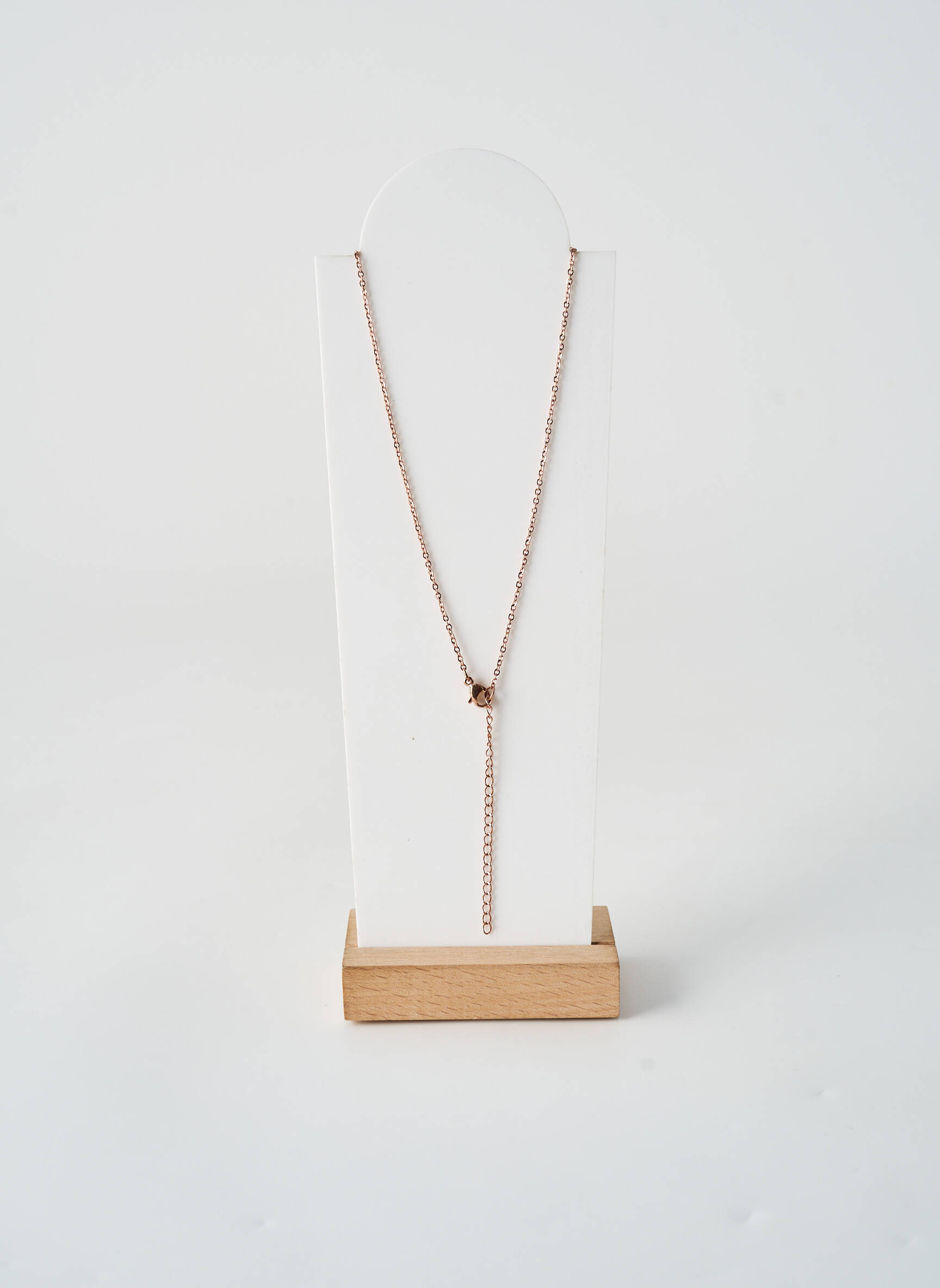 Collier fermeture fermoir mousqueton or TATA GISELE femme