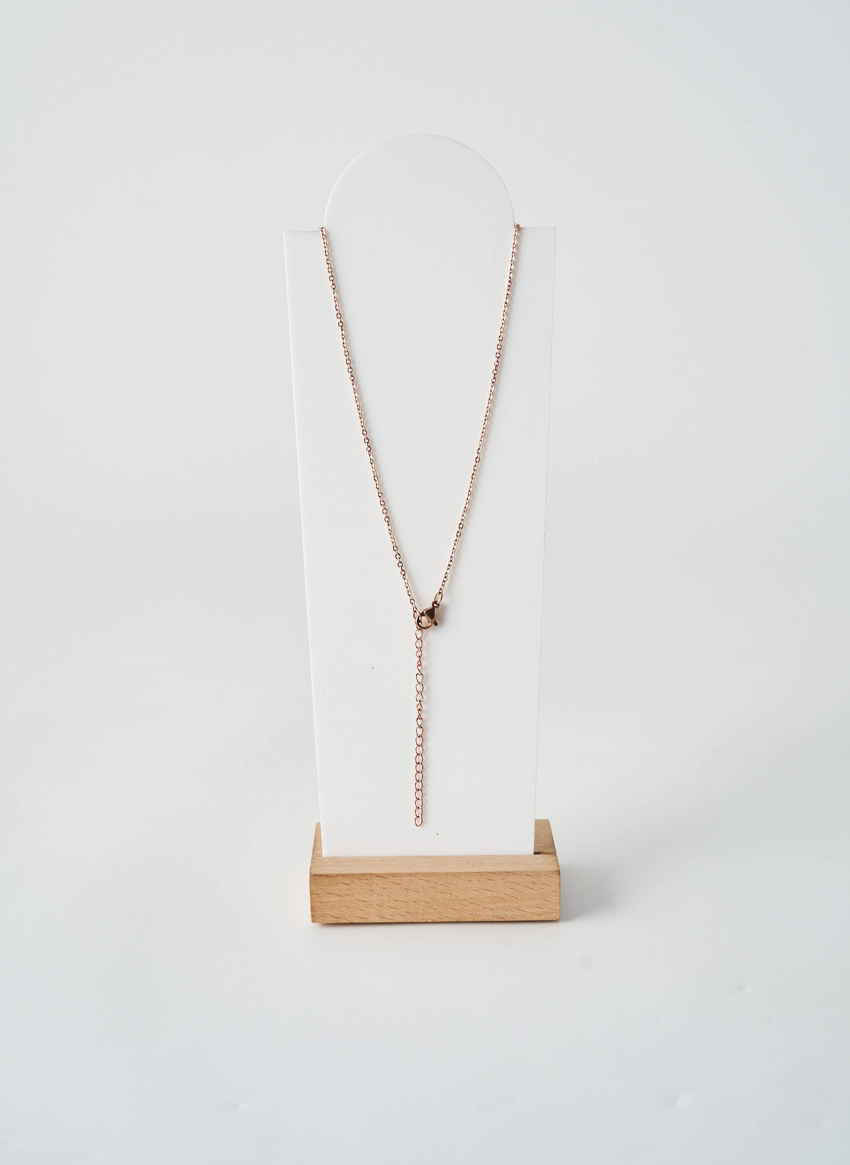 Collier fermeture fermoir mousqueton or TATA GISELE femme