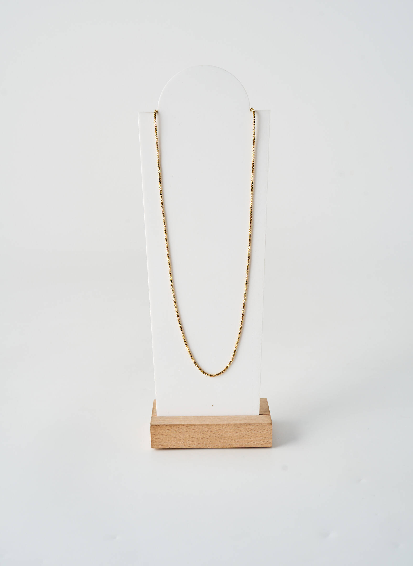 Collier fermeture fermoir mousqueton or TATA GISELE femme