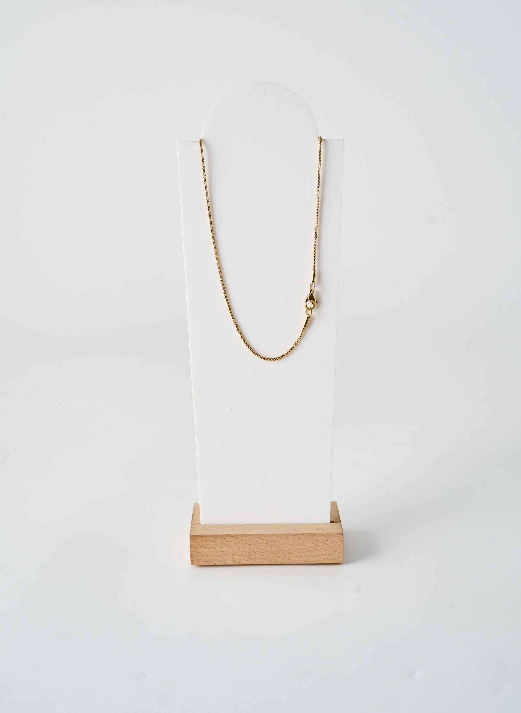 Collier fermeture fermoir mousqueton or TATA GISELE femme