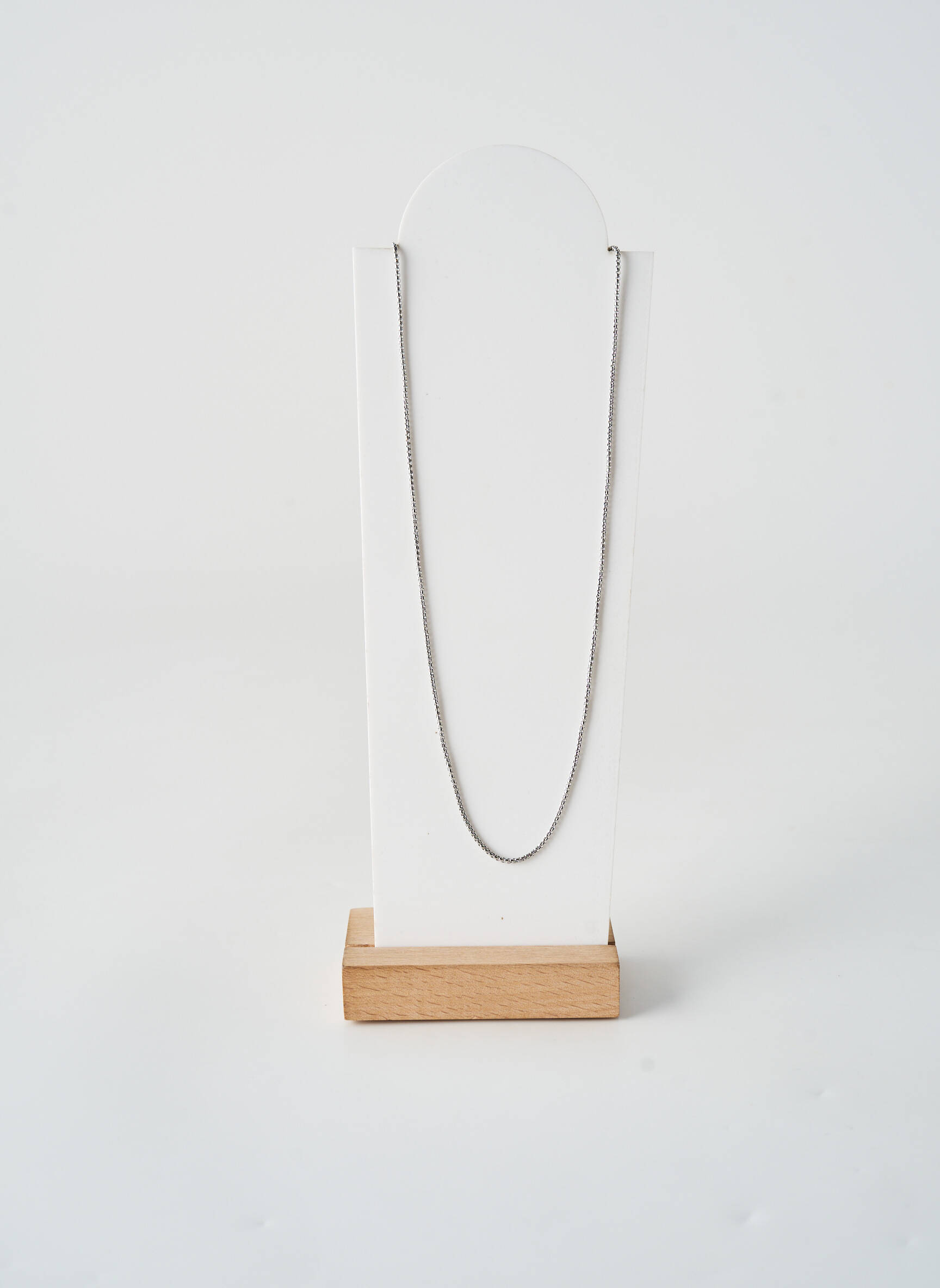 Collier fermeture fermoir mousqueton argent TATA GISELE femme