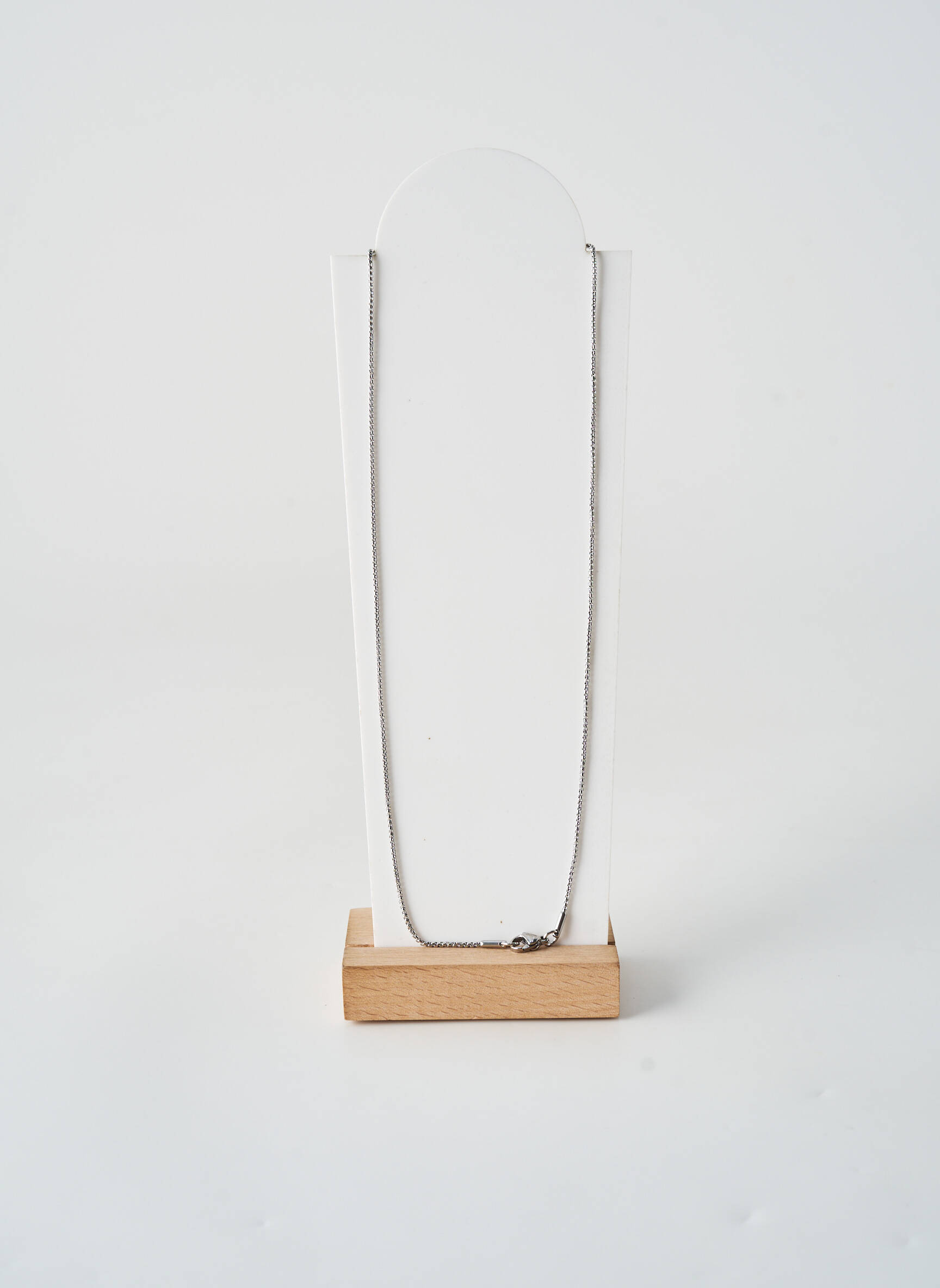 Collier fermeture fermoir mousqueton argent TATA GISELE femme