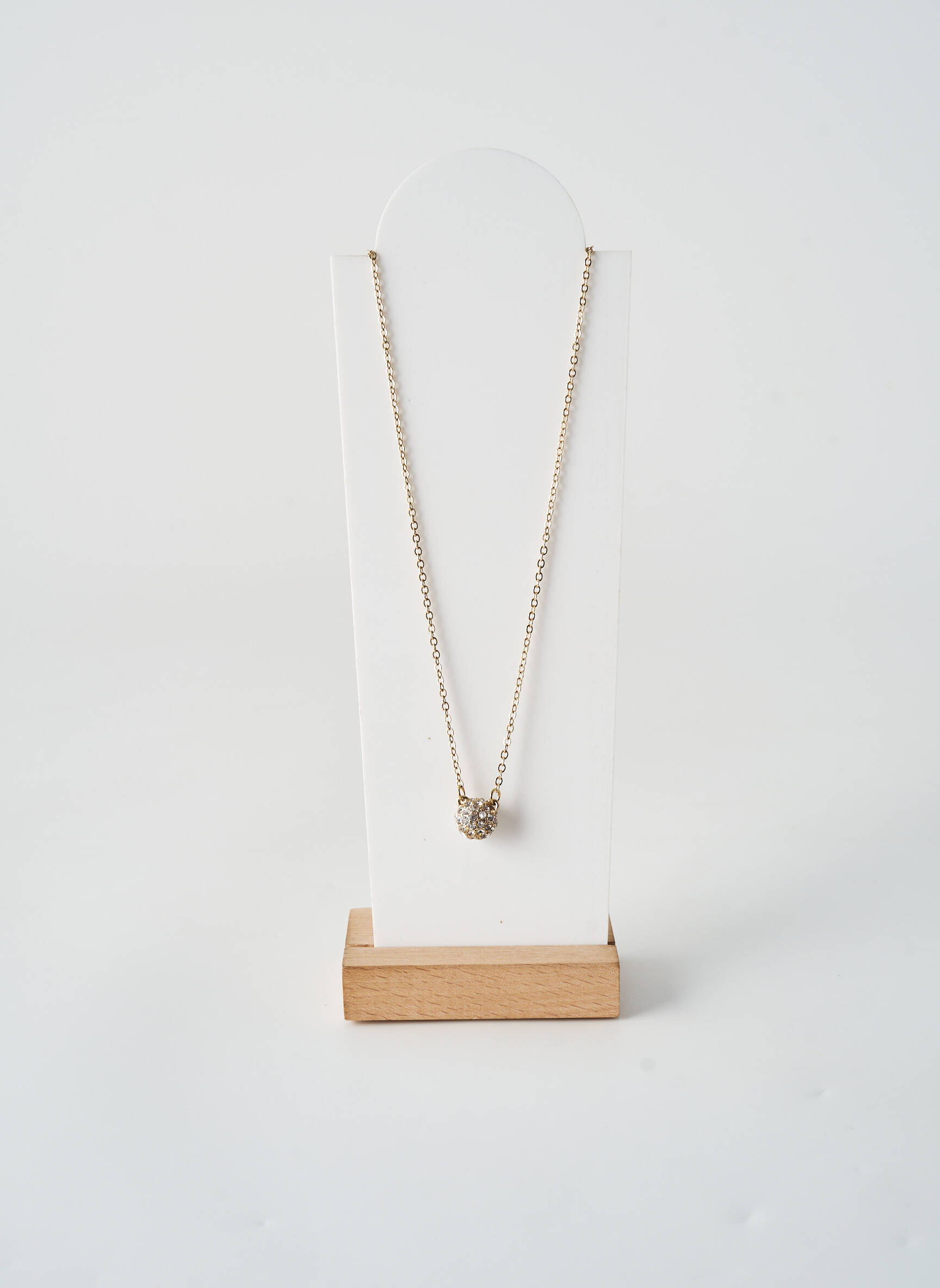 Collier fermeture fermoir mousqueton or TATA GISELE femme