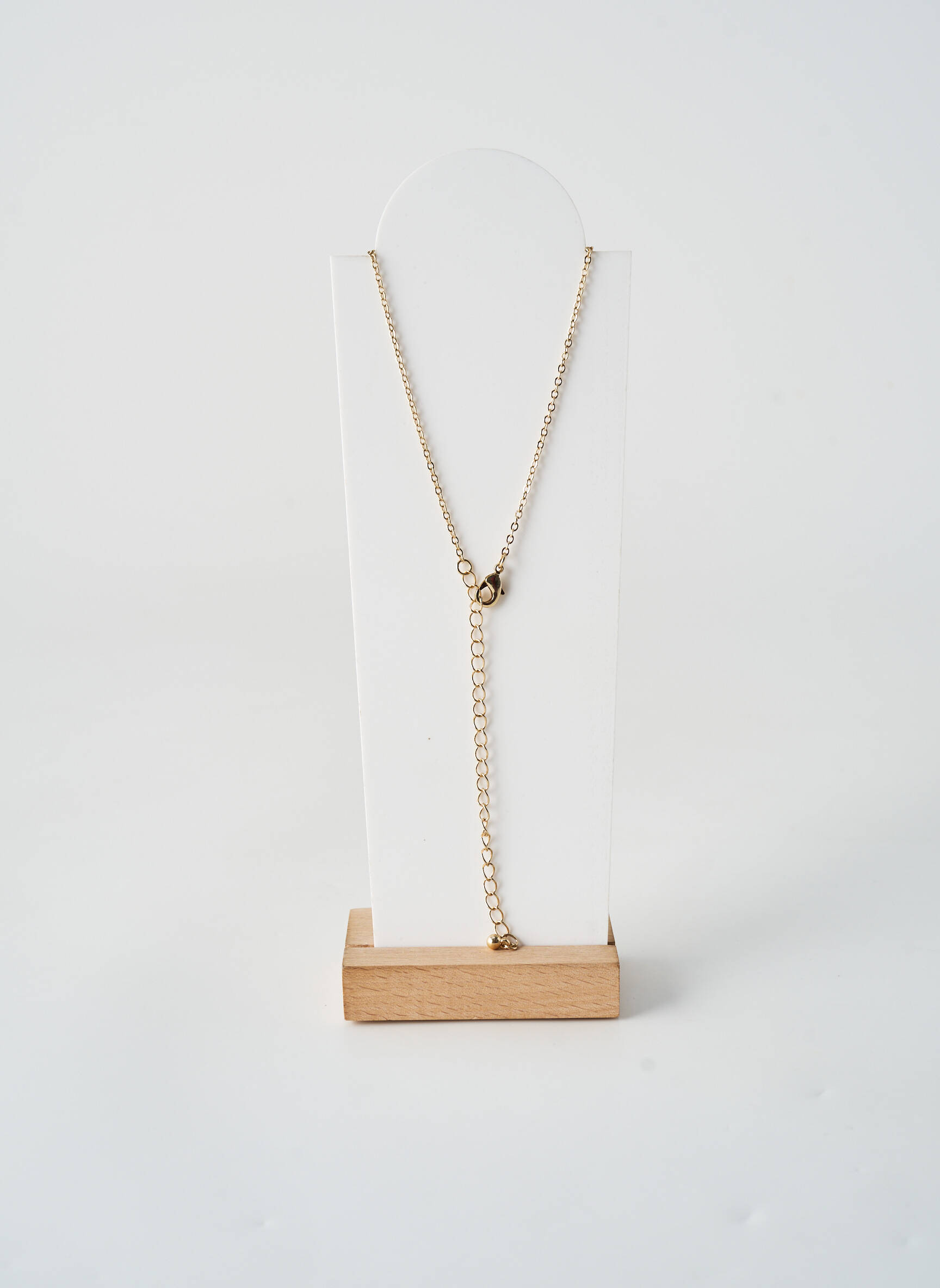 Collier fermeture fermoir mousqueton or TATA GISELE femme
