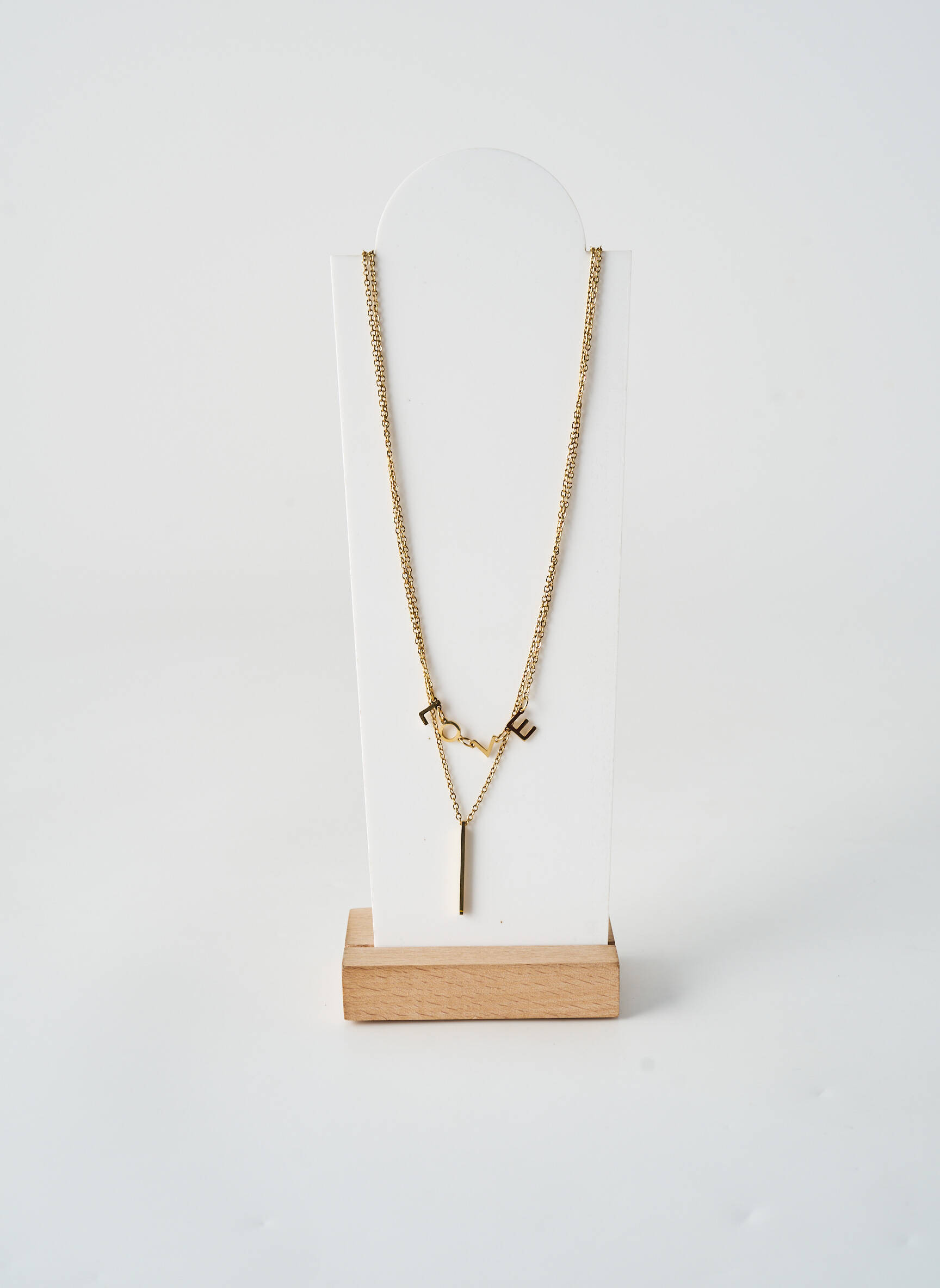 Collier fermeture fermoir mousqueton or TATA GISELE femme