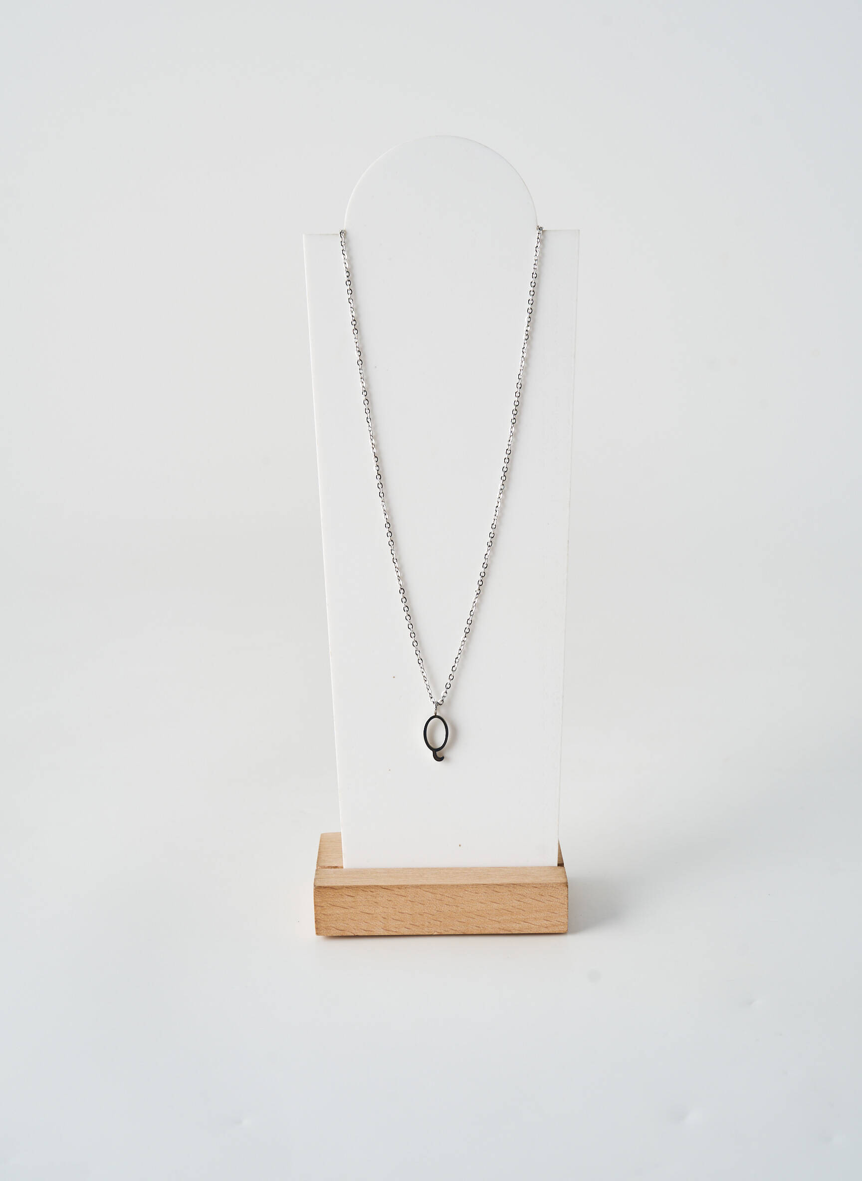 Collier fermeture fermoir mousqueton argent TATA GISELE femme
