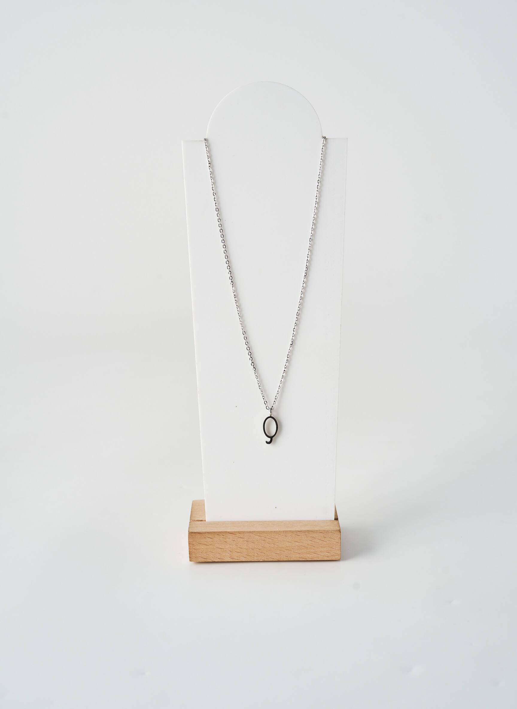 Collier fermeture fermoir mousqueton argent TATA GISELE femme