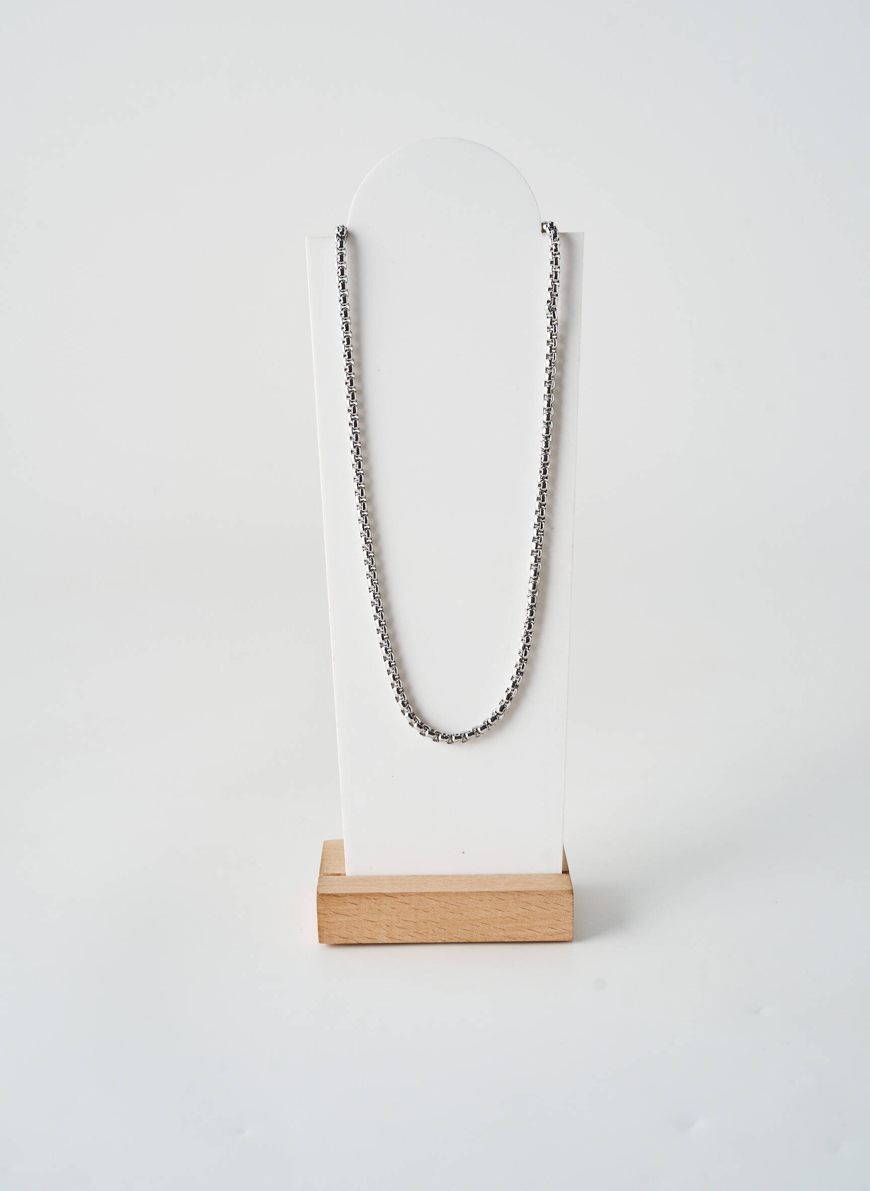 Collier fermeture fermoir mousqueton argent TATA GISELE femme