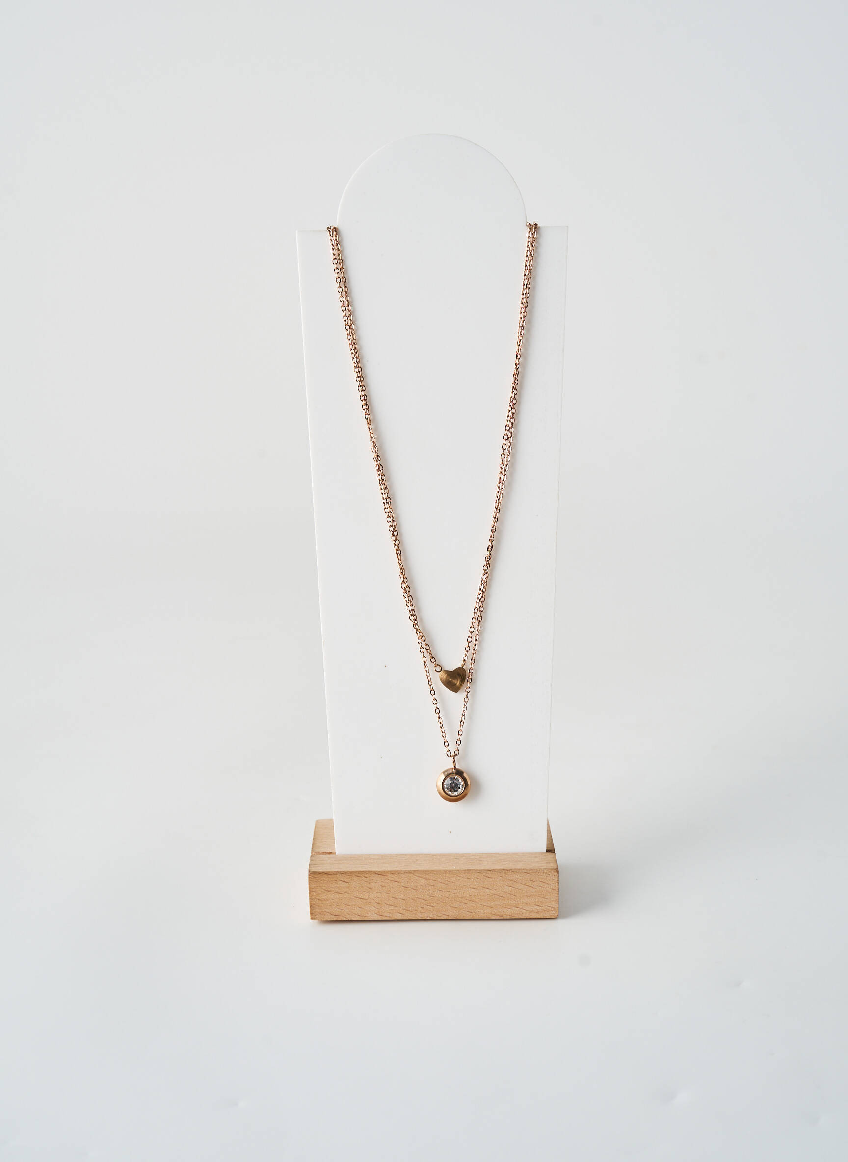 Collier fermeture fermoir mousqueton or TATA GISELE femme