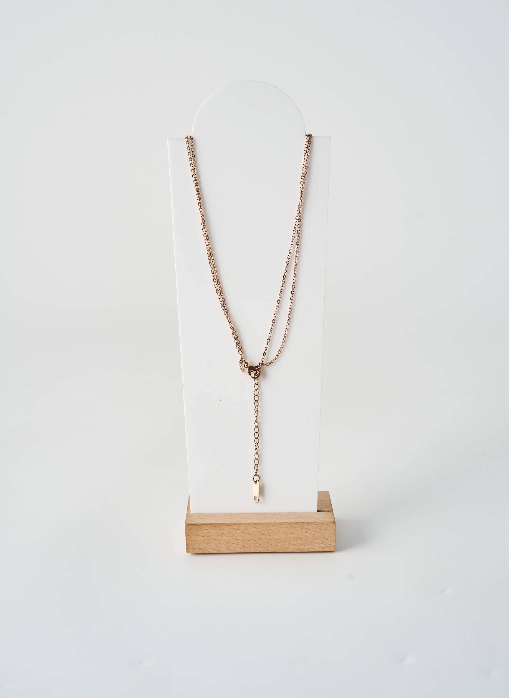 Collier fermeture fermoir mousqueton or TATA GISELE femme