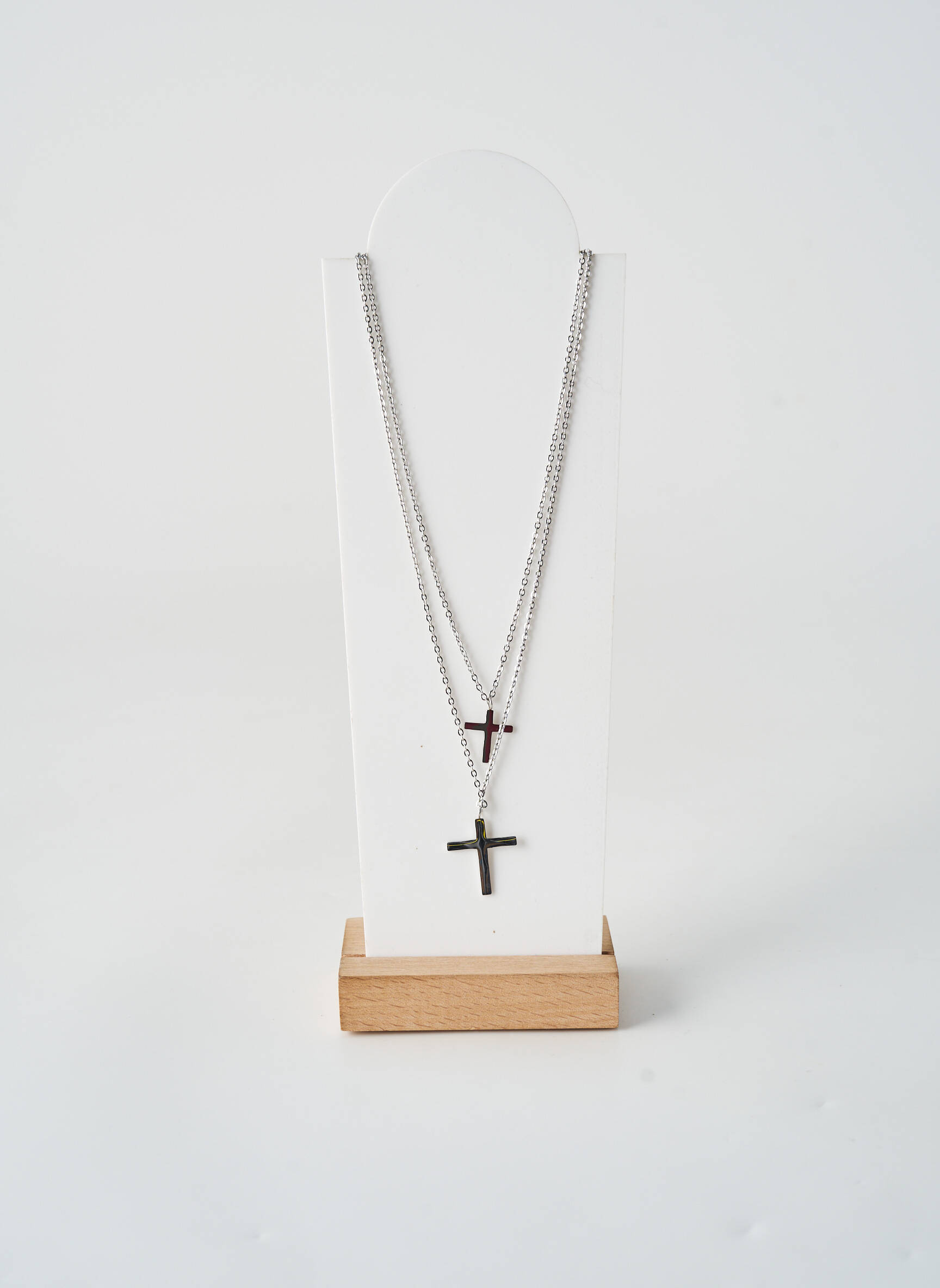 Collier fermeture fermoir mousqueton argent TATA GISELE femme