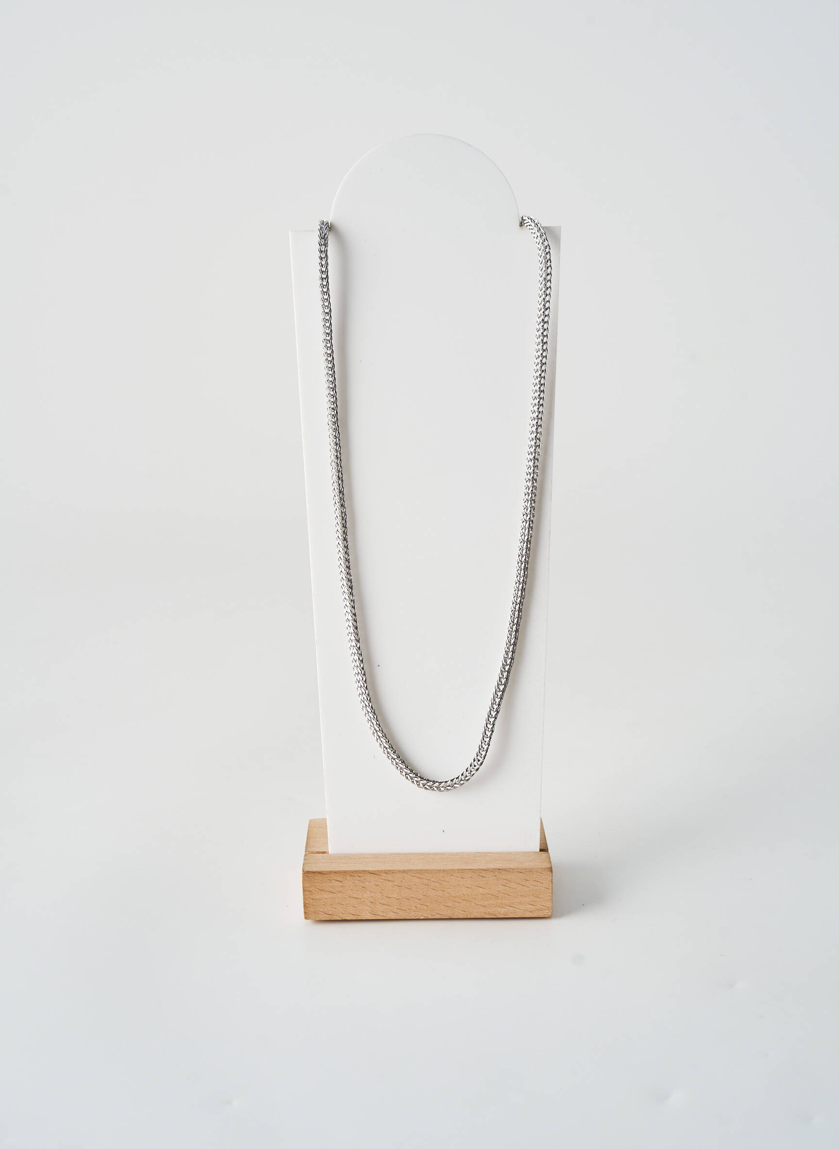 Collier fermeture fermoir mousqueton argent TATA GISELE femme