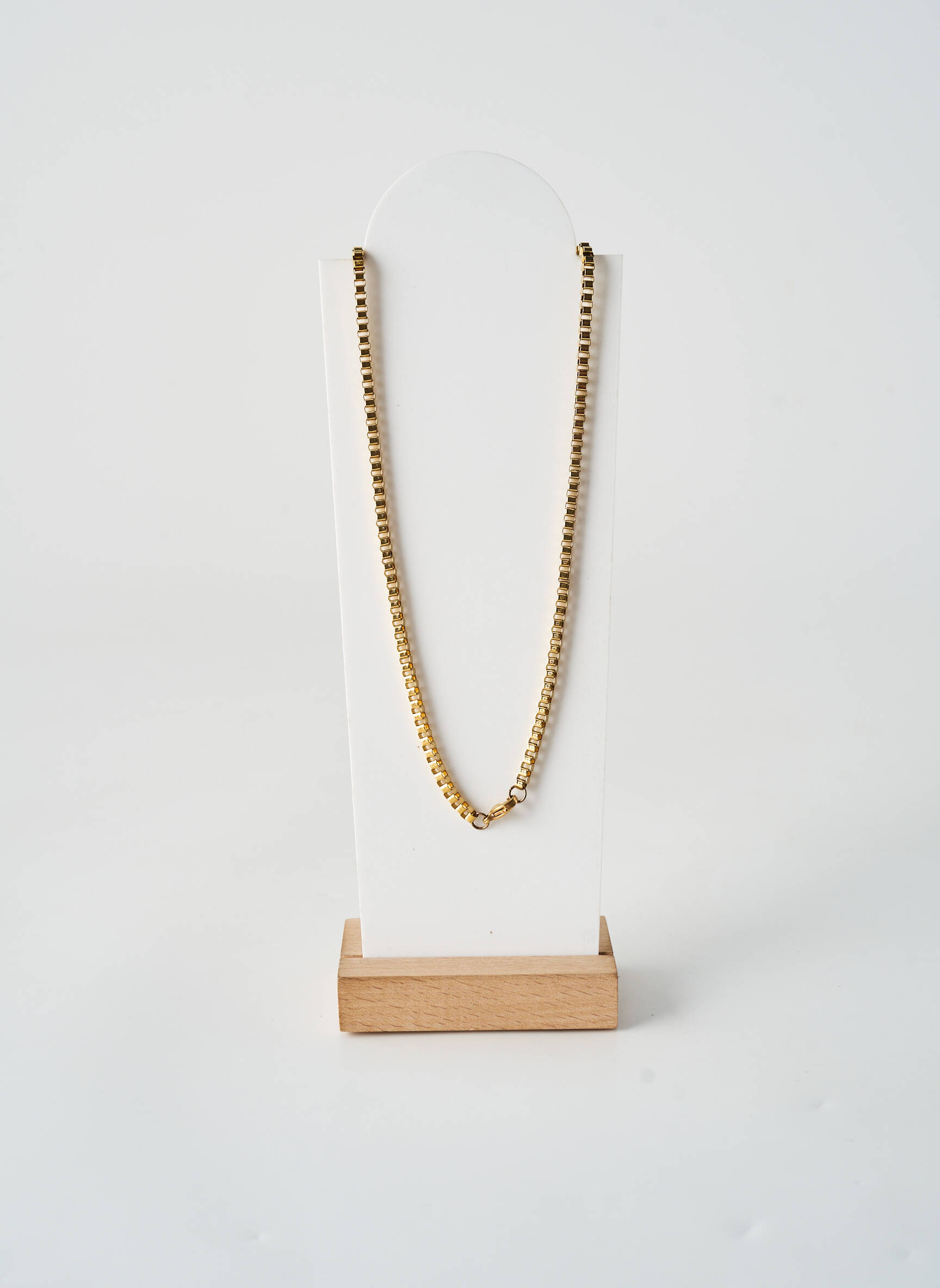 Collier fermeture fermoir mousqueton or TATA GISELE femme