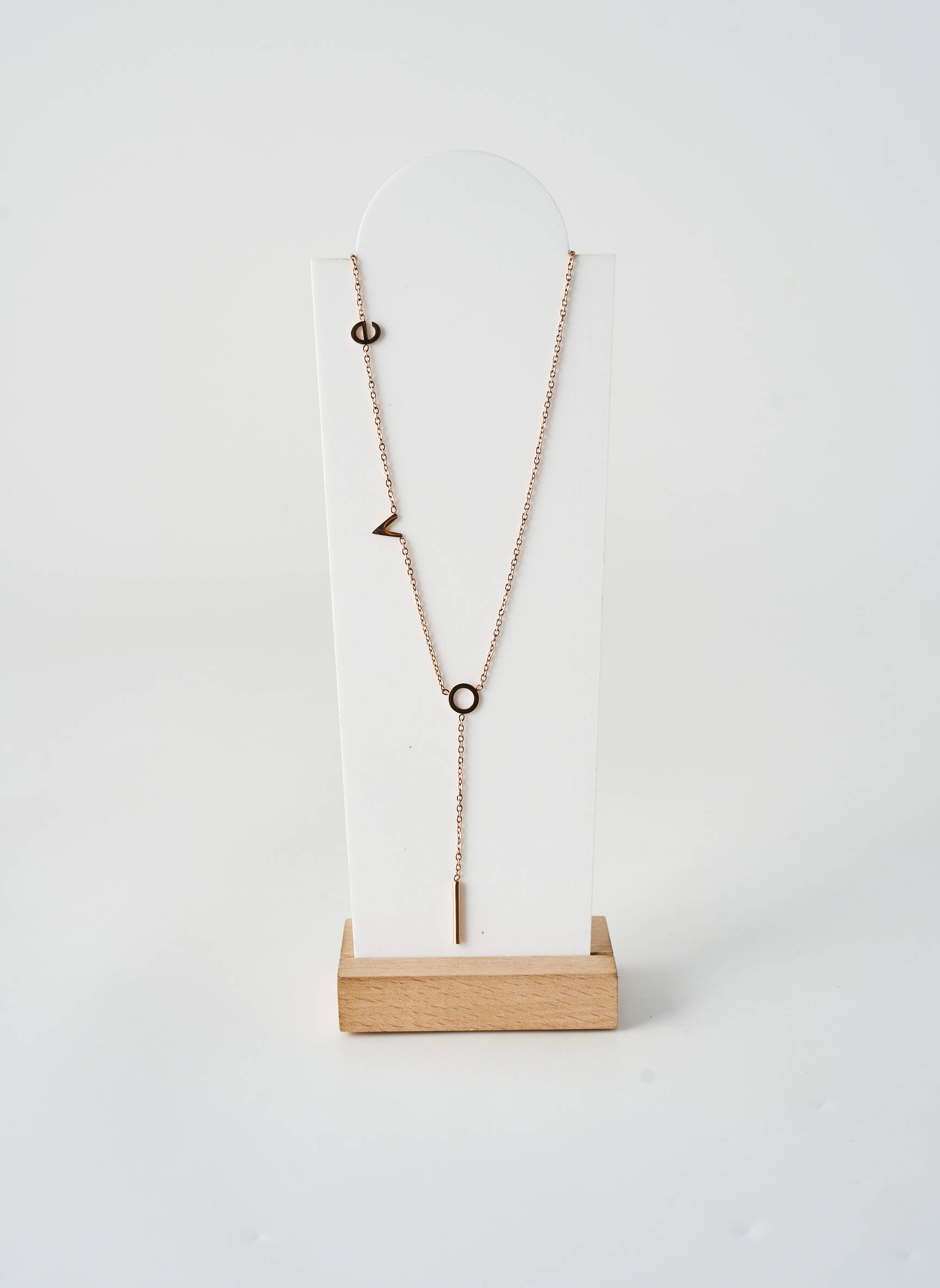 Collier fermeture fermoir mousqueton or TATA GISELE femme