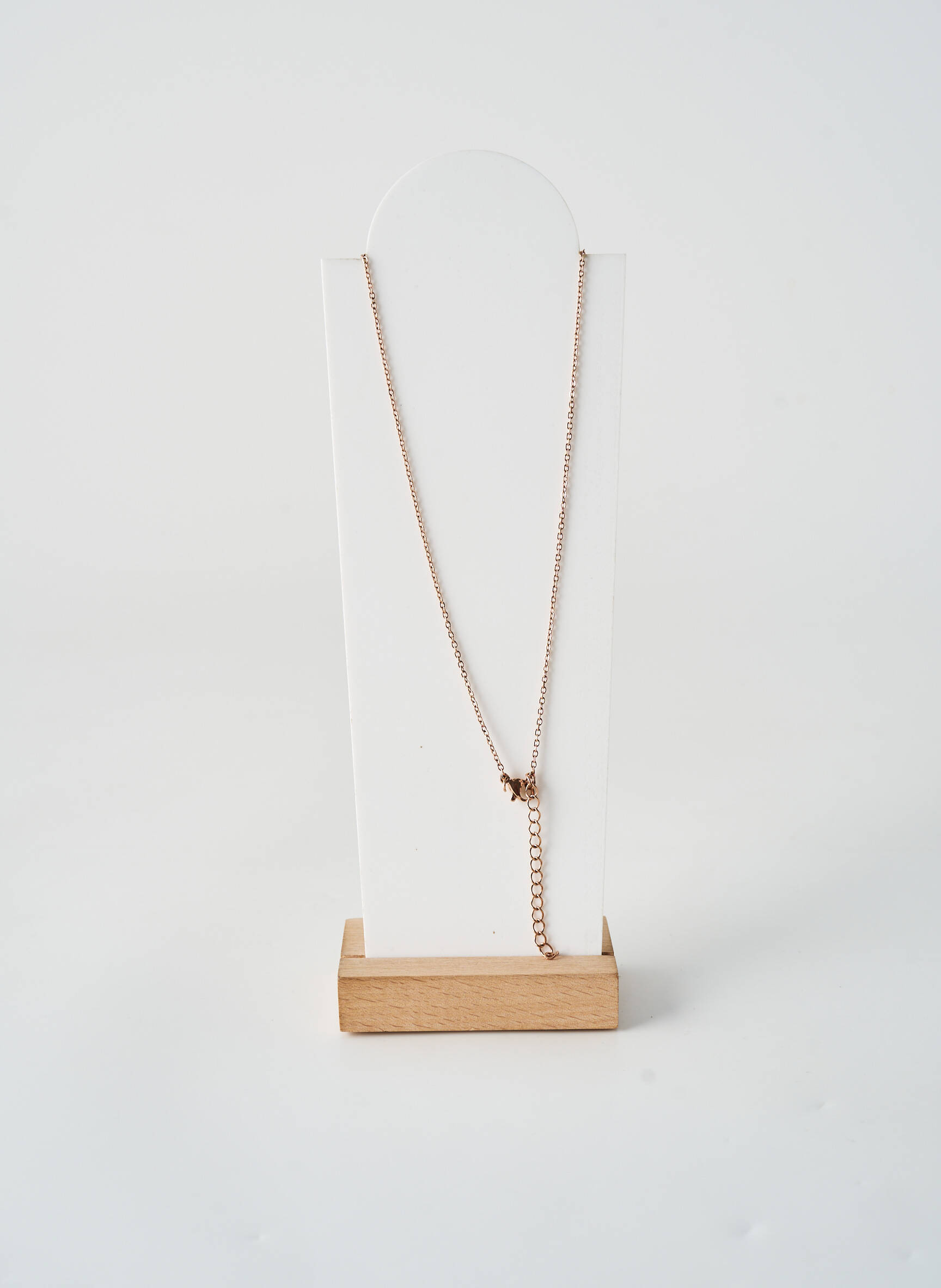 Collier fermeture fermoir mousqueton or TATA GISELE femme