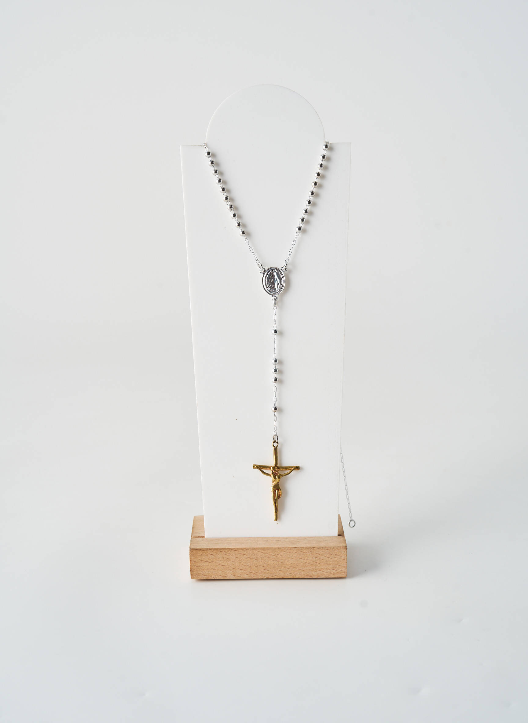 Collier fermeture fermoir mousqueton argent TATA GISELE femme
