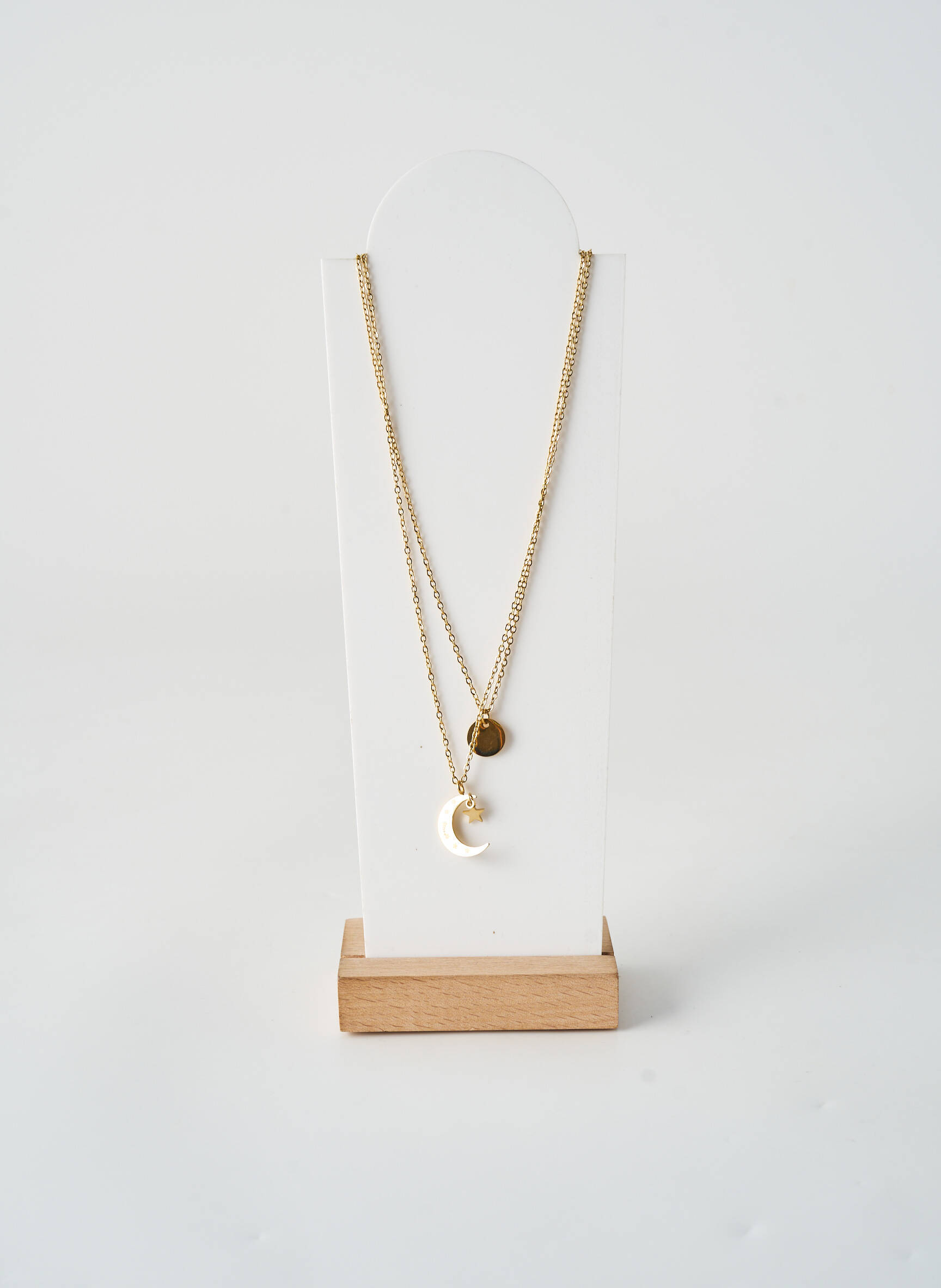 Collier fermeture fermoir mousqueton or TATA GISELE femme