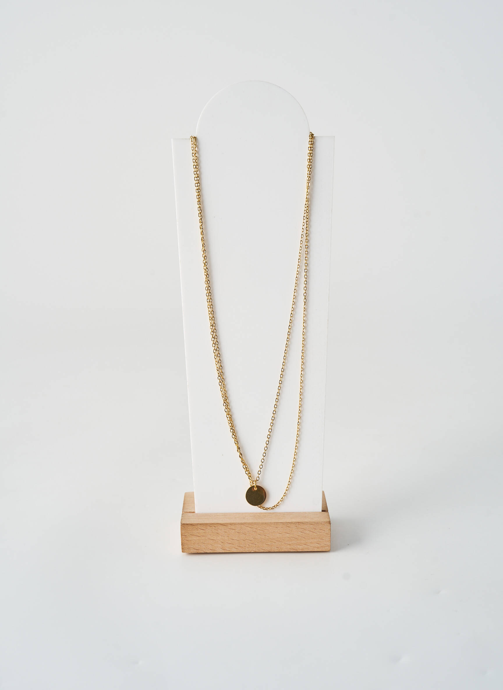 Collier fermeture fermoir mousqueton or TATA GISELE femme