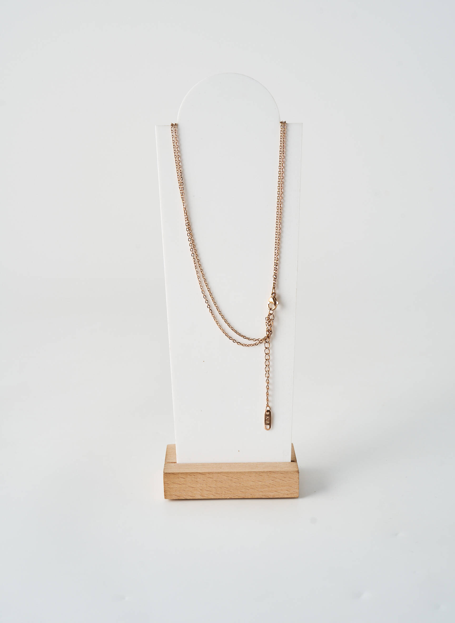 Collier fermeture fermoir mousqueton or TATA GISELE femme