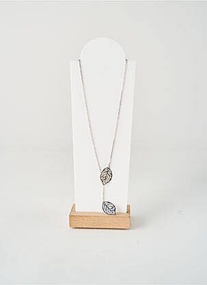 Collier matériaux argent argent TATA GISELE femme