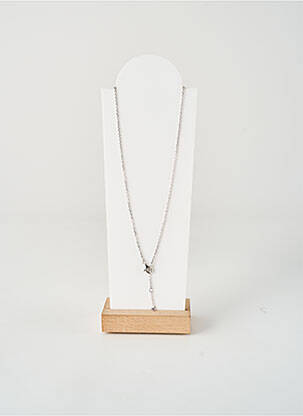 Collier matériaux argent argent TATA GISELE femme