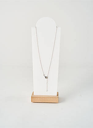 Collier matériaux argent argent TATA GISELE femme