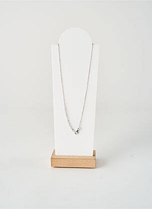 Collier matériaux argent argent TATA GISELE femme