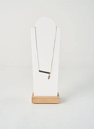 Collier matériaux argent argent TATA GISELE femme